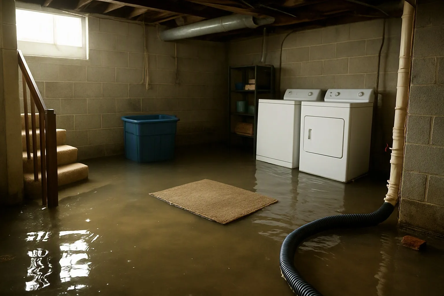 What to Do When Your Basement Floods Overnight