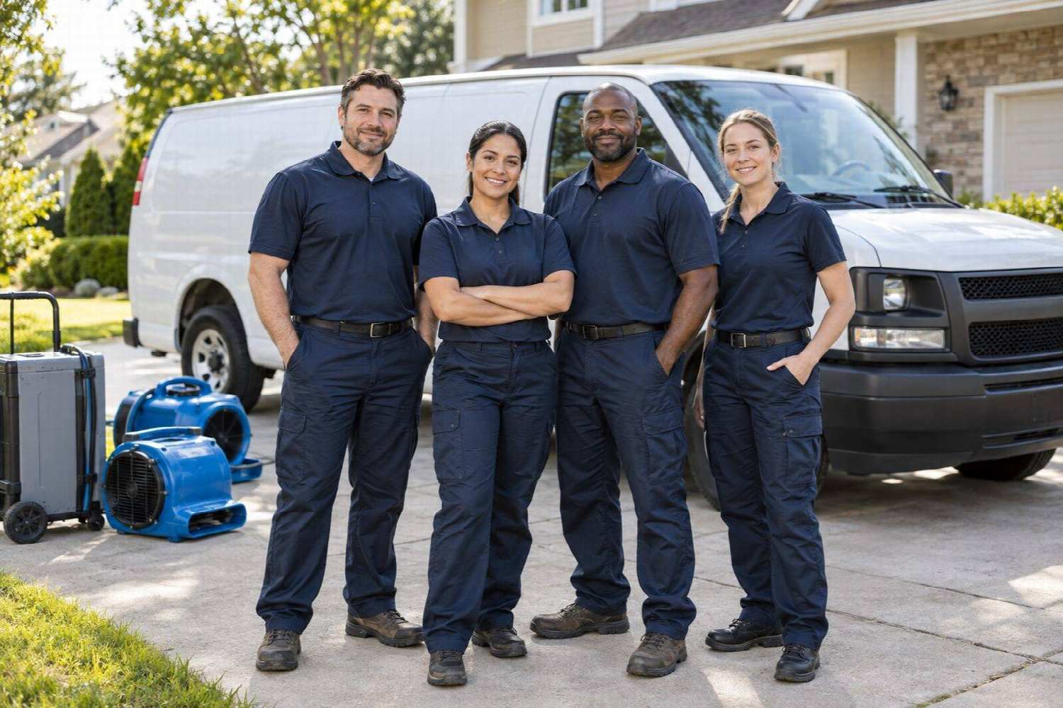Our certified restoration crew